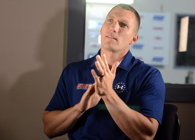 Soldiering and Olympic training go hand in hand, says athlete