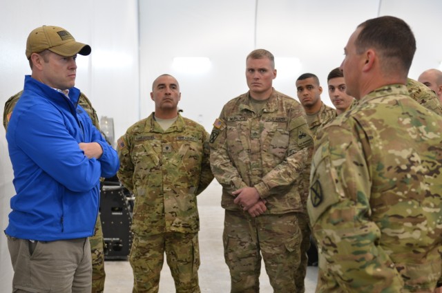 Acting Secretary of the Army McCarthy visits US Soldiers in Poland