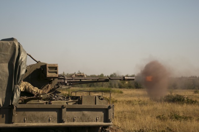 Ukraine trains to dominate the sky