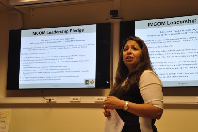 Gloria Daniels instructs Operation Excellence