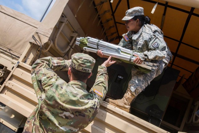 As Irma bears down on US, Army National Guard members deploy throughout affected region