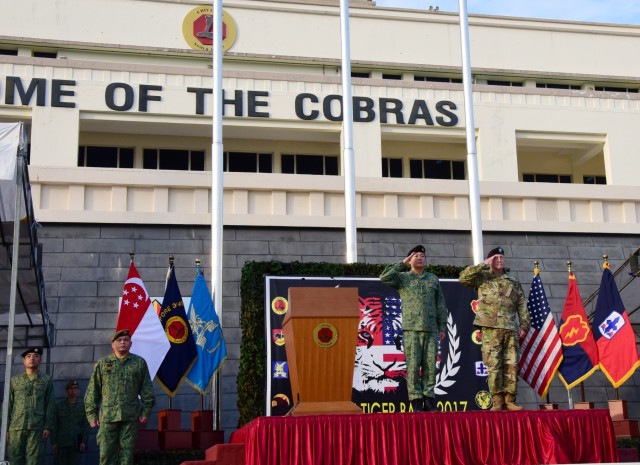 Strengthening U.S. and Singapore partnership during Tiger Balm 2017