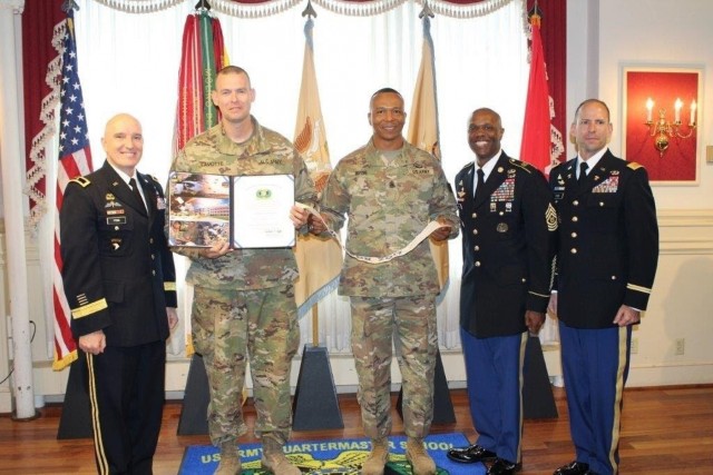 703rd BSB earns Distinguished Unit of the Quartermaster award