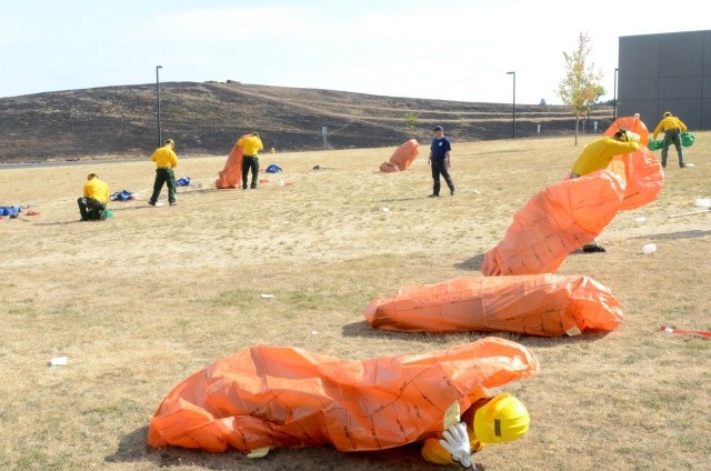 Oregon National Guard supports Chetco Bar Fire