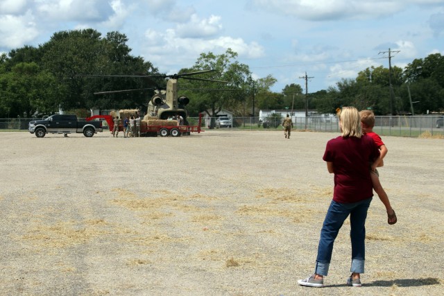 Texas National Guard joins operation hay drop