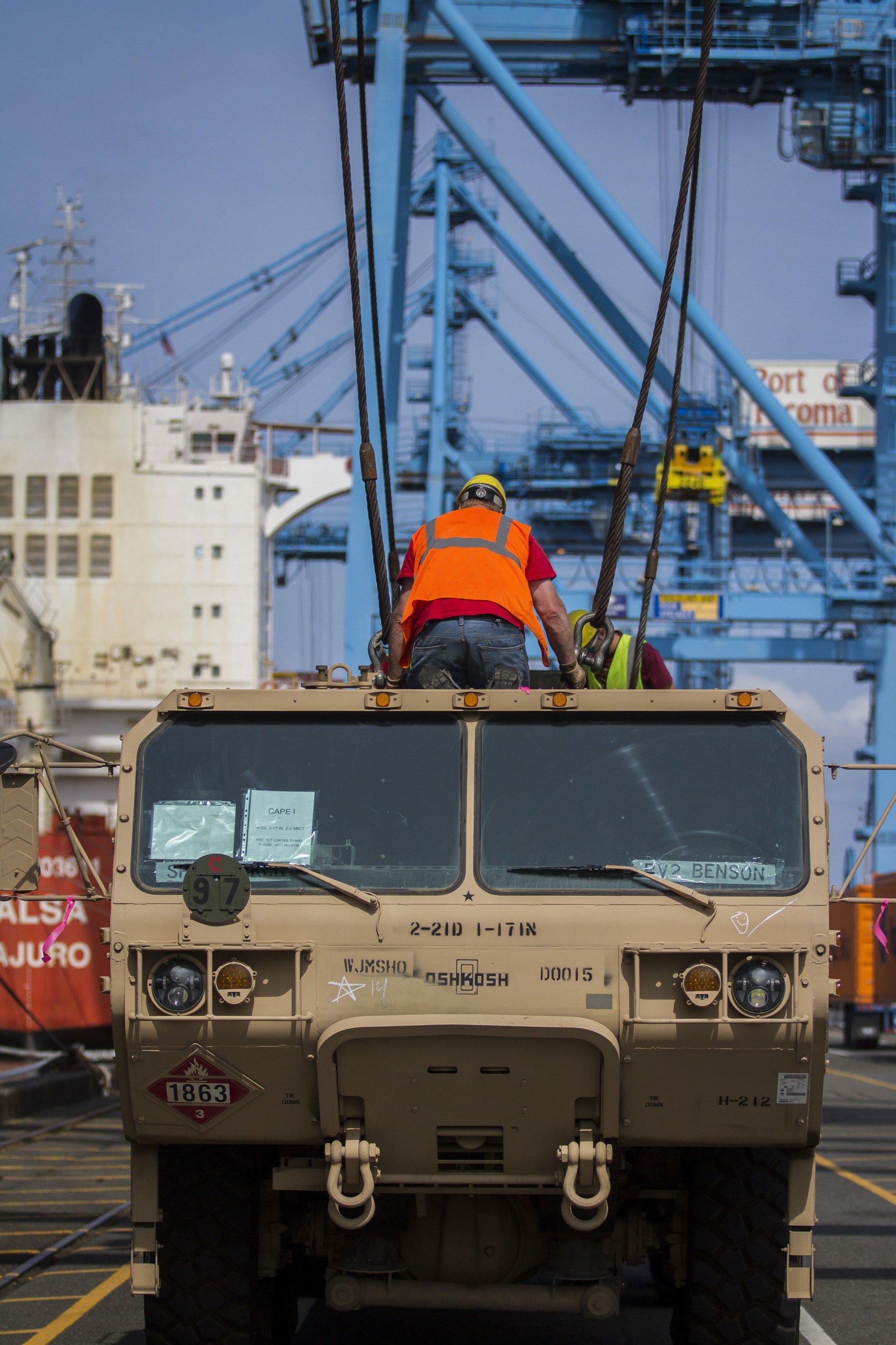 EDRE In the Port Of Tacoma | Article | The United States Army