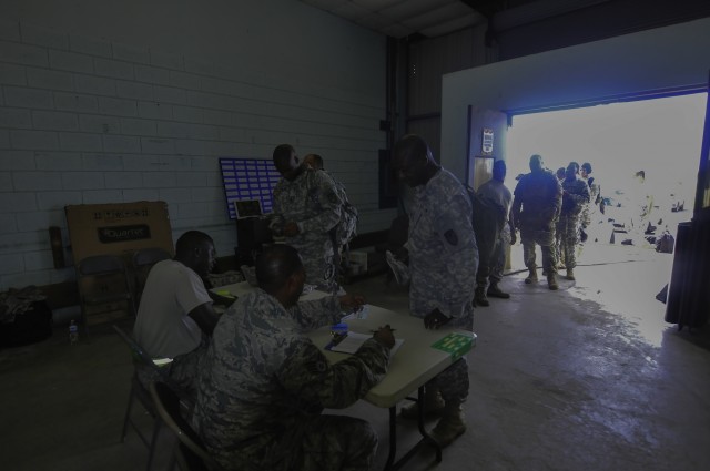 Joint effort moves personnel, cargo to storm victims