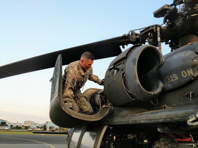 New York Army Guard sends helicopters to Florida to assist in Hurricane Irma response