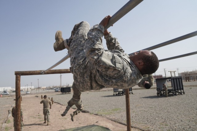 Pushed to new heights for a fallen comrade