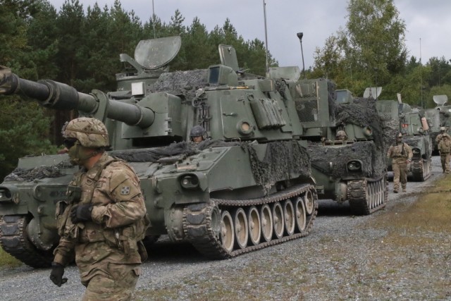 3-29 FA Soldiers Conduct Direct Fire Exercise