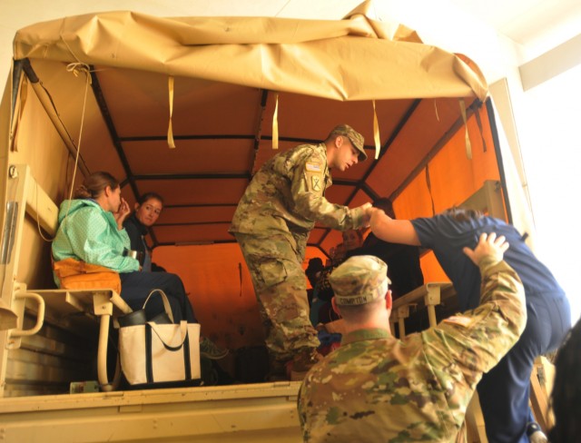 South Carolina Army National Guard conducts high-water rescues after Irma