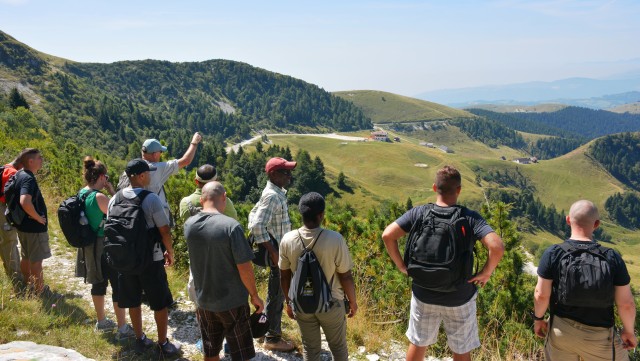Staff ride focuses on Mount Grappa battlefields, fosters NATO alliance