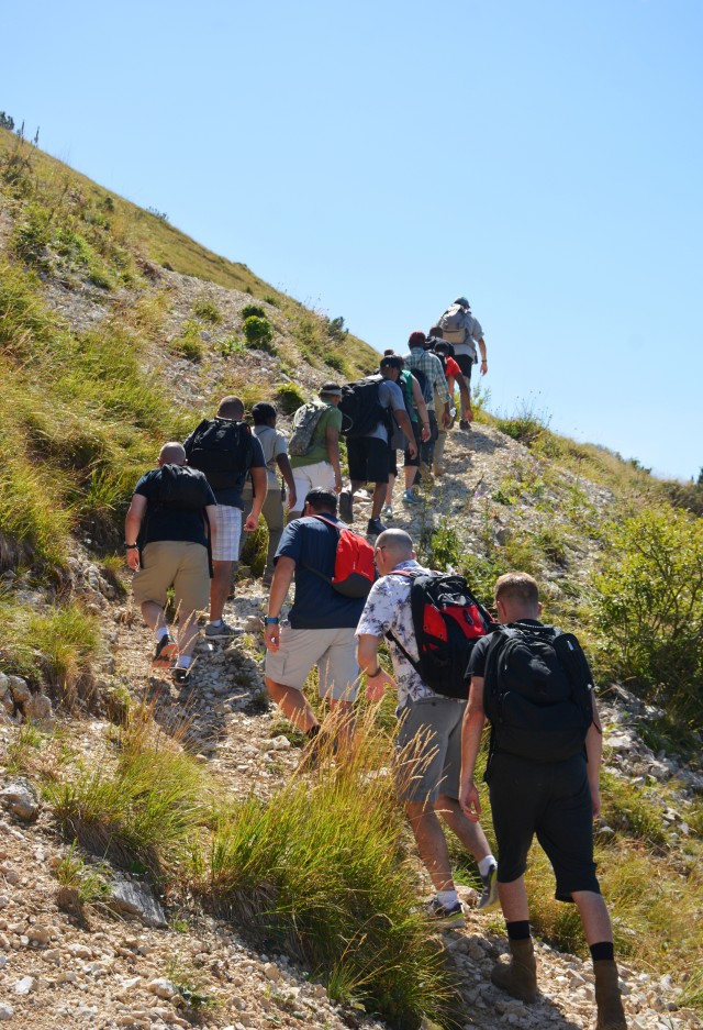 Staff ride focuses on Mount Grappa battlefields, fosters NATO alliance