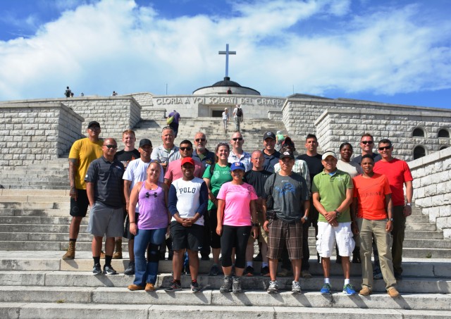 Staff ride focuses on Mount Grappa battlefields, fosters NATO alliance