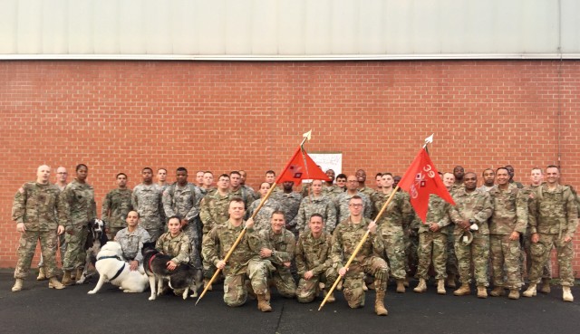 U.S. Army 39th Strategic Signal Battalion on Patriot Day