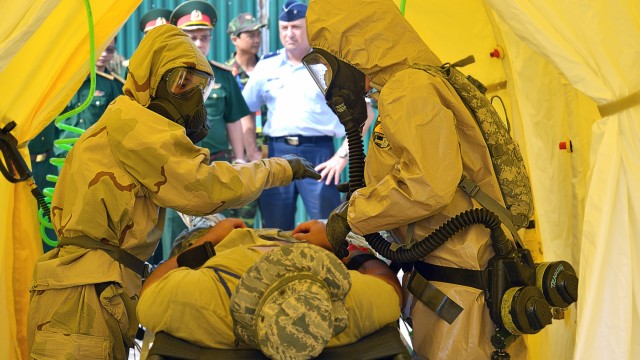 Partnership between Oregon and Vietnamese CBRNE teams increase interoperability through training