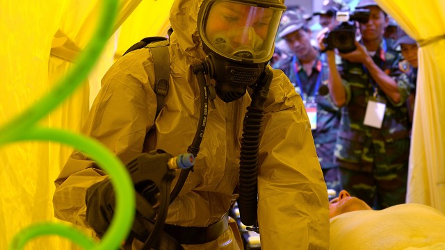 Partnership between Oregon and Vietnamese CBRNE teams increase interoperability through training