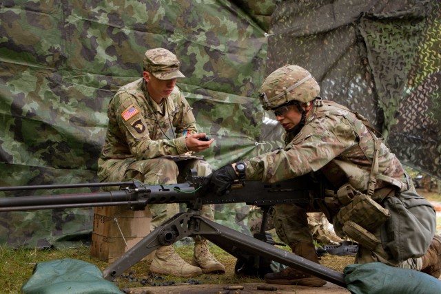 Infantrymen relieved, earned Expert Infantry Badge