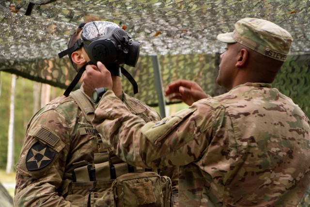 Infantrymen relieved, earned Expert Infantry Badge