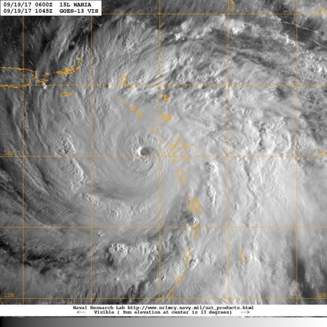 Army, sister services ready to respond to Hurricane Maria