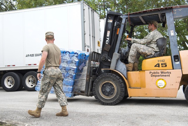 Army, sister services ready to respond to Hurricane Maria