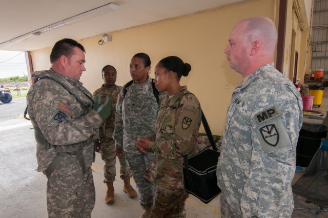 National Guard Bureau officials visit St. Thomas communities