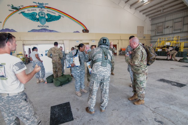 National Guard Bureau officials visit St. Thomas communities