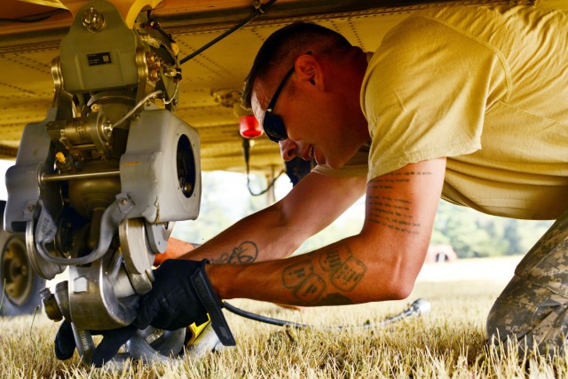 Oregon Army National Guard assists wildfire suppression efforts