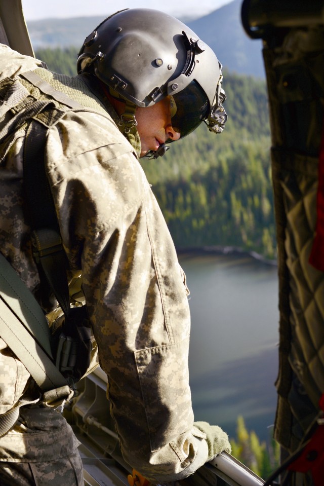 Oregon Army National Guard assists wildfire suppression efforts