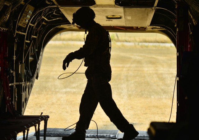Oregon Army National Guard assists wildfire suppression efforts