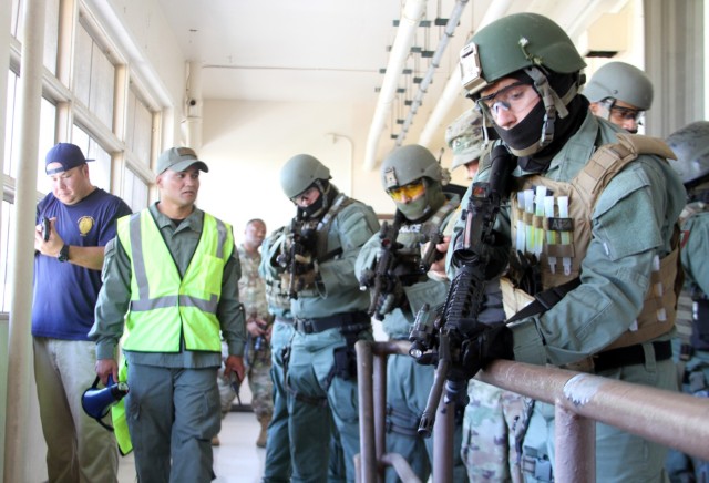8th TSC takes on active-shooter training