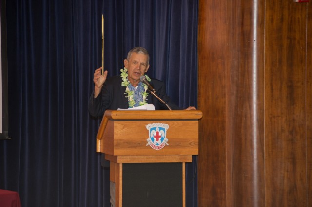 Former PACOM commander in chief provides remarks during behavioral health summit