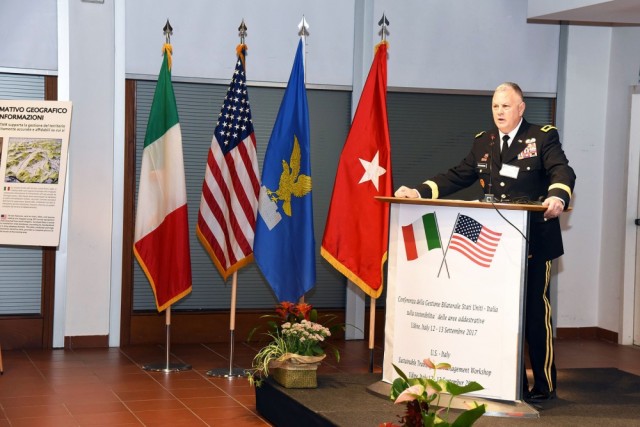 Armed Forces Europe workshop fosters sustainable training in Italy