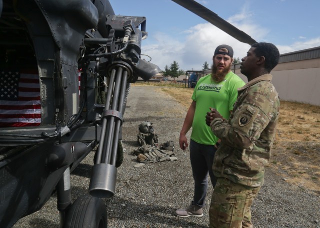 1st SFG (A) host Seattle Seahawks at JBLM