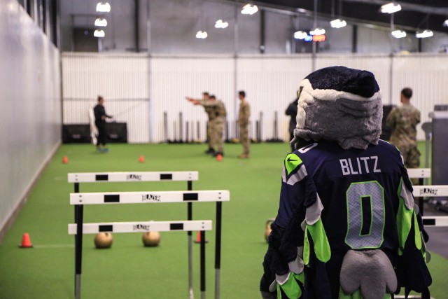 1st SFG (A) host Seattle Seahawks at JBLM