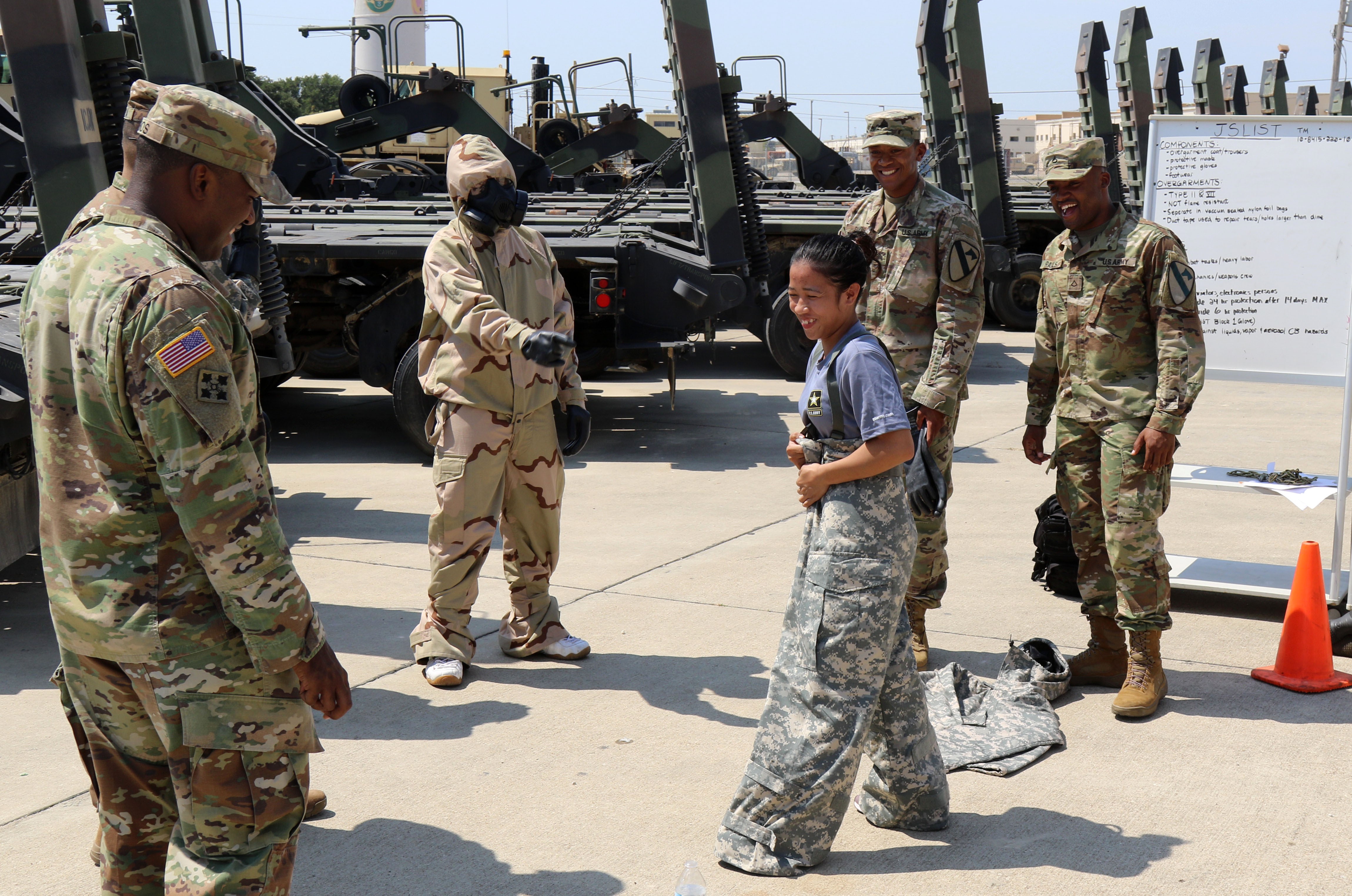 New recruits learn from 96th Transportation Company | Article