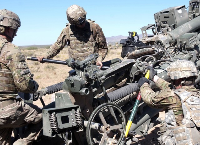 Thunder in the sky: Soldiers demonstrate power and lethality in field artillery exercise