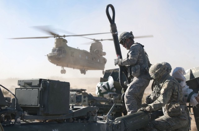 Thunder in the sky: Soldiers demonstrate power and lethality in field artillery exercise