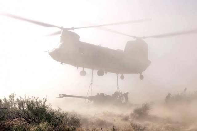 Thunder in the sky: Soldiers demonstrate power and lethality in field artillery exercise