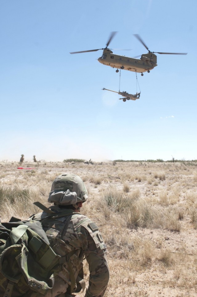 Thunder in the sky: Soldiers demonstrate power and lethality in field artillery exercise