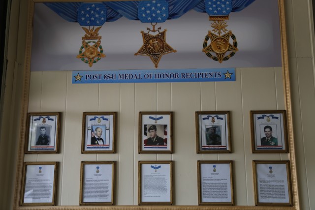 Six Congressional Medal of Honor recipients at VFW Post 8541