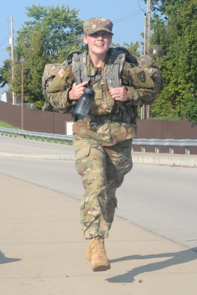 Guardsmen ruck for awareness