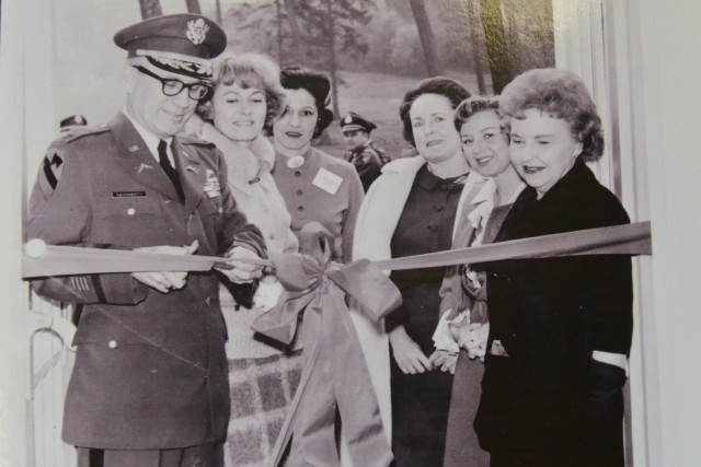 Thrift Shop Ribbon Cutting 1963