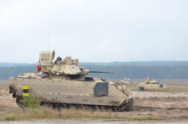 Dagger Brigade executes first demonstration in Poland