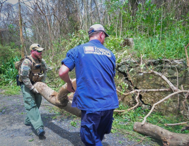Virginia Task Force One assists storm victims