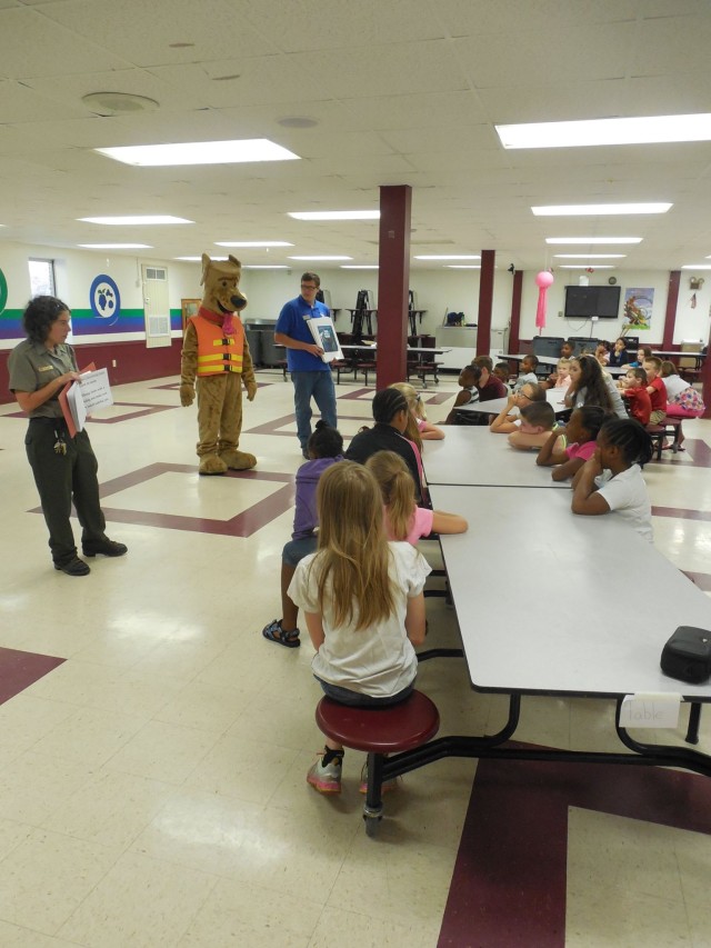 Water Safety Presentation to elementary school students