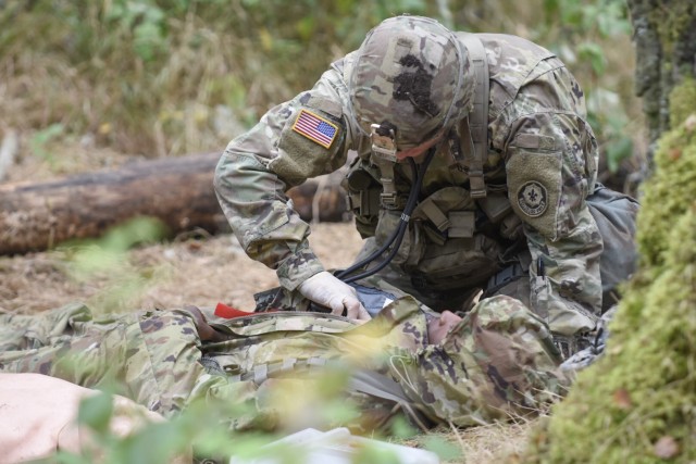 U.S. Army Europe  Expert Field Medical Badge 2017