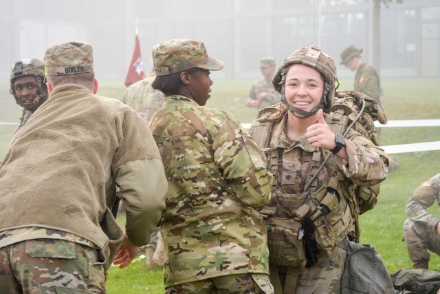 Dragoons earn the Expert Field Medical Badge