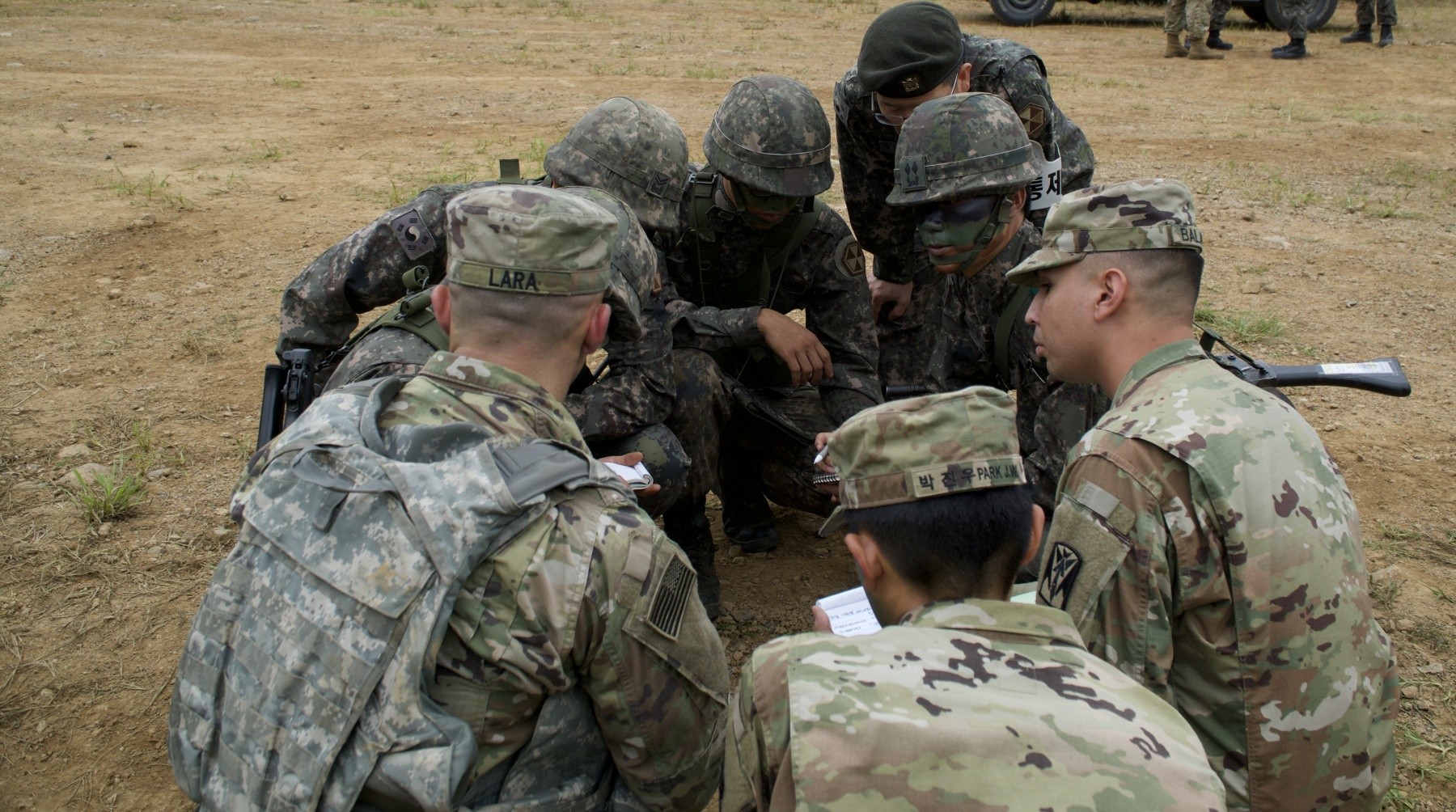 Us Soldiers South Korea Conduct First Combined Short Range Air Defense Exercise On Korean 