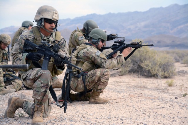 Special Forces train support soldiers in complex fires and maneuvers